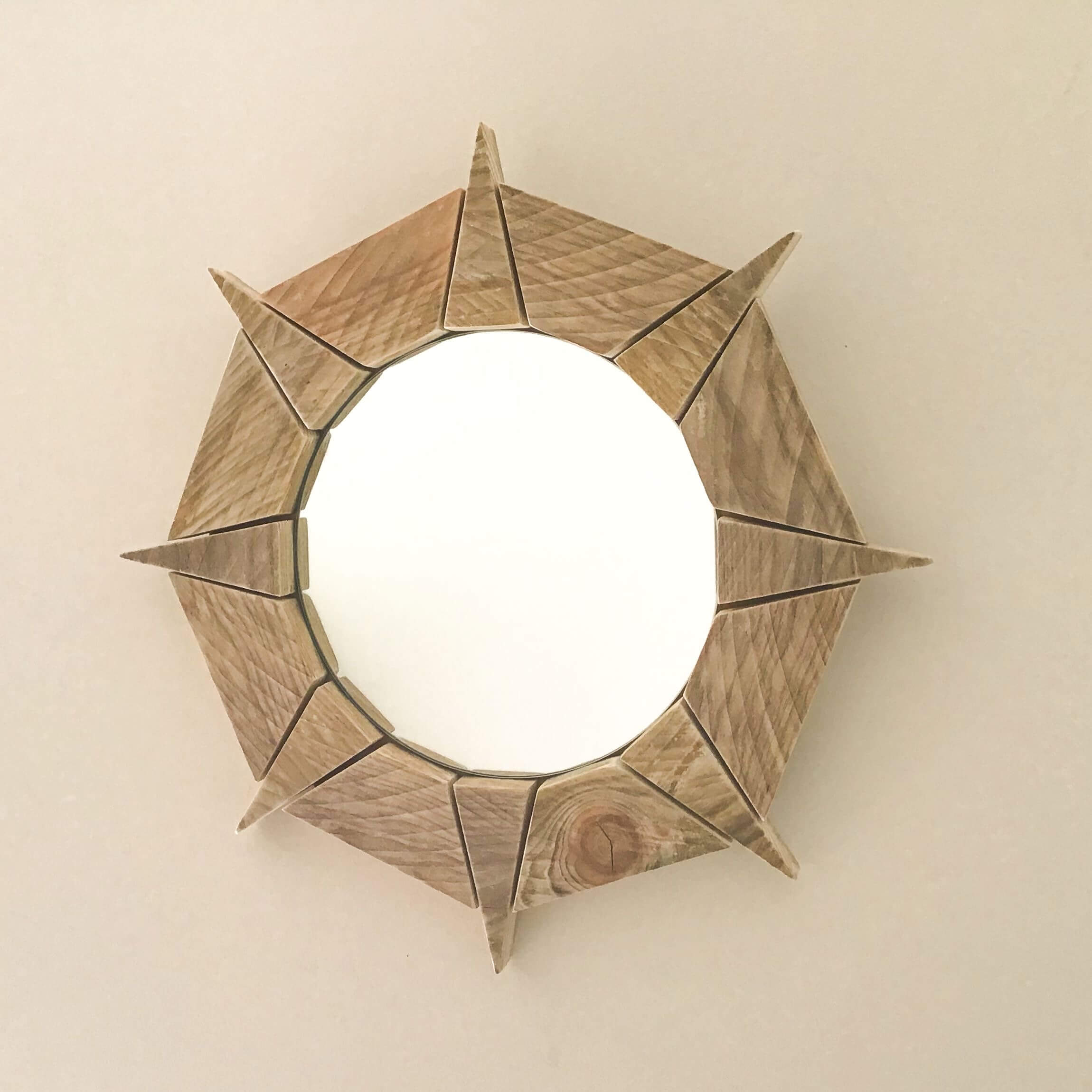 Miroir en bois flotté Saint Tugdual