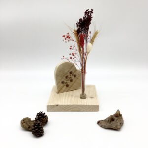 Soliflore en bois flotté Lanvélé