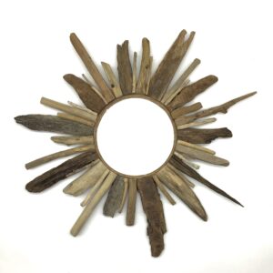 Miroir en bois flotté St Dogmaël