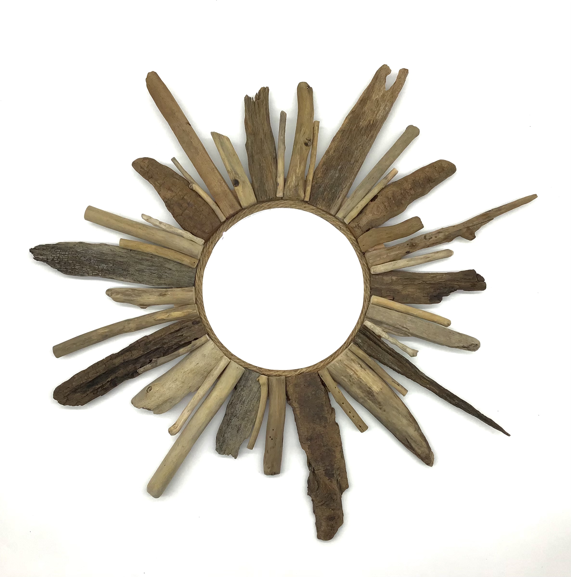 Miroir en bois flotté St Dogmaël